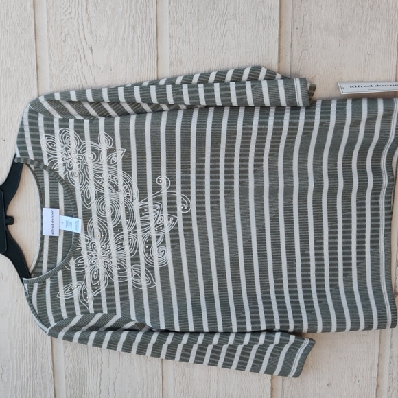 Alfred dunner women's blouse size S color sage - Picture 2 of 10